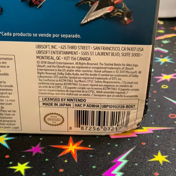 Brand New Starlink Battle for Atlas Star Fox Nintendo Switch Starter Pack - Picture 15 of 15